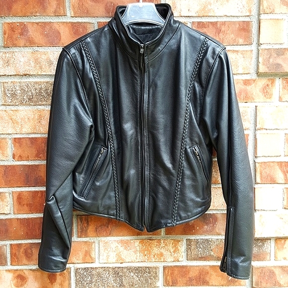 😎Fox Creek Leather motorcycle jacket - Picture 2 of 6